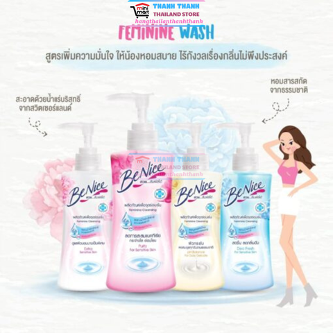 Dung dịch vệ sinh Be Nice Feminine Cleansing 150ml