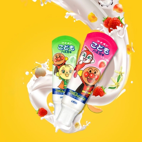 Kem đánh răng trẻ em lion 40g Nhật bản