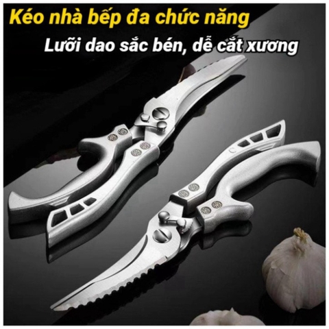 ✂️ KÉO CẮT GÀ VỊT ĐA NĂNG – SIÊU SẮC, SIÊU BỀN! 🍗