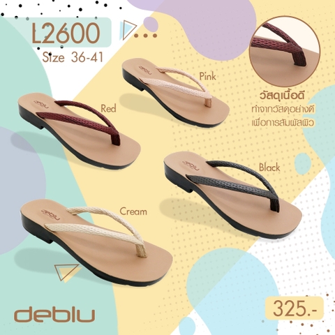 Dép nữ xỏ ngón Deblu L2600