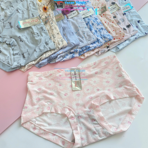 Quần lót hoa thun lạnh Sister hood  2019