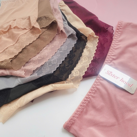 Quần lót  thun lạnh phối ren Sisterhood 2018 - Size L