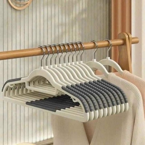 👕 COMBO 10 MÓC TREO QUẦN ÁO CHỐNG TRƯỢT XOAY 360° CAO CẤP 👗