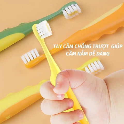 Set 2 bán chải bé Xuka khủng long XJ8803 cho 3 - 12 tuổi