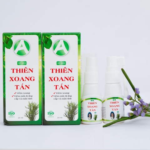 Thiên Xoang Tán – Xịt mũi thảo dược hiệu quả cho Viêm mũi xoang