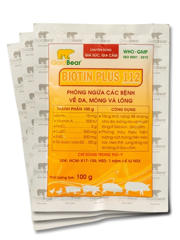 BIOTIN PLUS 112 (100G/GÓI)