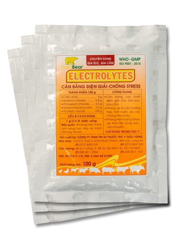 ELECTROLYTES (100G/GÓI)