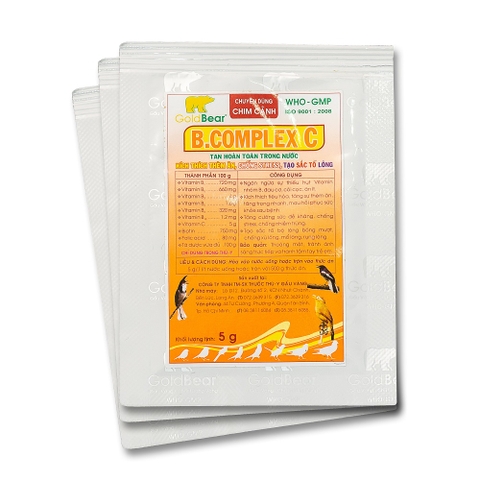 B COMPLEX C (5 G/GÓI) Chim Cảnh