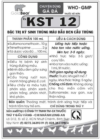 KST 12 10ML/LỌ