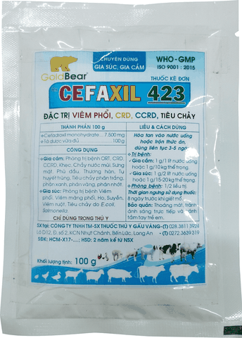 Rx-CEFAXIL 423 (100 G/GÓI)-Thuốc kê đơn