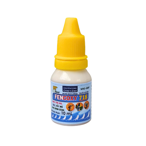 FENCOXY 718 10ML/LỌ (Chim cảnh)