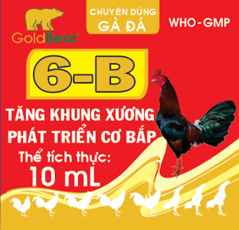 6-B (10 ML/LỌ) - GÀ ĐÁ