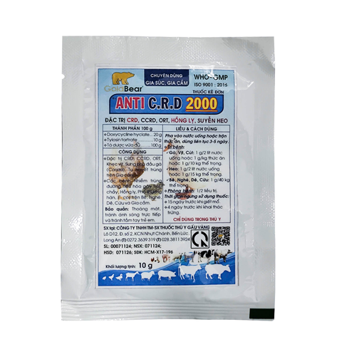 Rx-ANTI C.R.D 2000 (10 G/GÓI)-Thuốc kê đơn