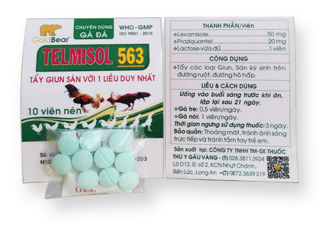 TELMISOL 563 (10 VIÊN/TÉP)