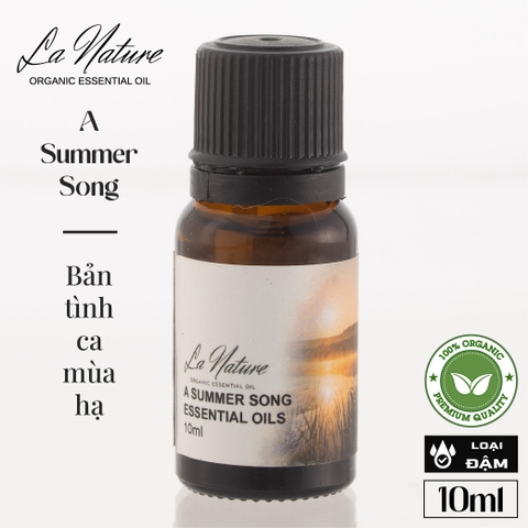 Tinh dầu LA NATURE 10ml A summer song / Bản tình ca mùa hạ (Đậm)