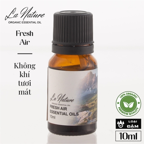 Tinh dầu LA NATURE 10ml Fresh air / Không khí tươi mát (Đậm)