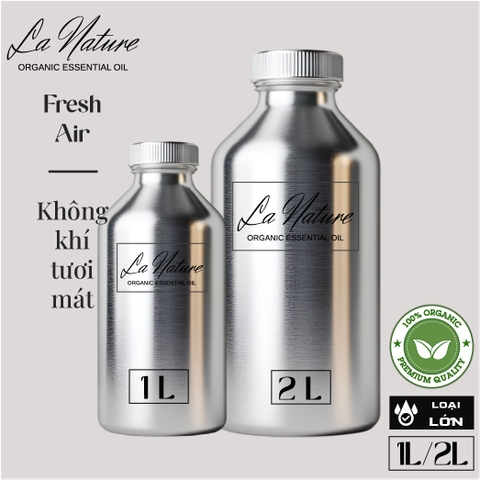 Tinh dầu LA NATURE 1L Fresh air / Không khí tươi mát (Phun)