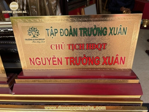 Biển Chủ Tịch Tập Đoàn
