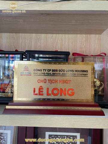 Biển Chủ Tịch Công Ty