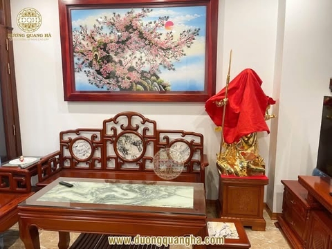 Bàn giao tượng Trần Hưng Đạo & Quan Công dát vàng tại Hà Nội