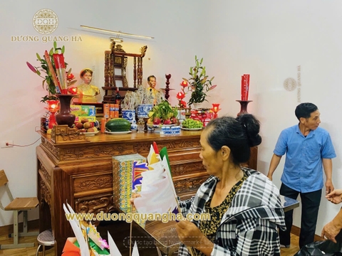 Các bước tạo nên tượng truyền thần cho khách