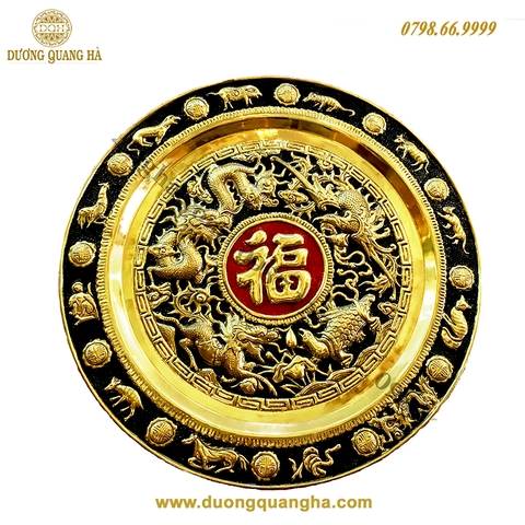 Mâm Tứ Linh Chữ Phúc