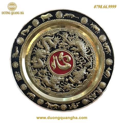 Mâm Tứ Linh Chữ Tâm  
