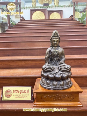 Tượng Phật Bà Quan Thế Âm cao 42cm