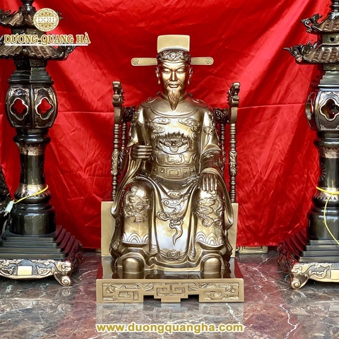 Tượng Thành Hoàng Làng bằng đồng