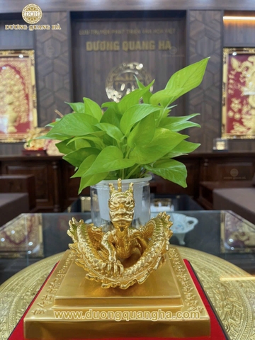 ẤN HOÀNG ĐẾ CHI BẢO DÁT VÀNG 9999