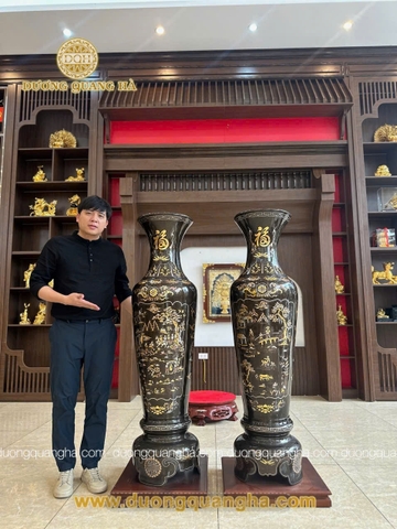 HÀNG KỸ ĐÔI LỌ KHẢM TAM KHÍ 1M55