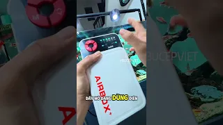 Review sủi oxy tích điện AirBox+, siêu êm, ngoại hình sang trọng.