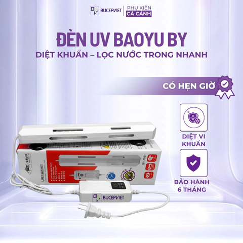 Đèn UV Baoyu BY-198T tích hợp tính năng hẹn giờ