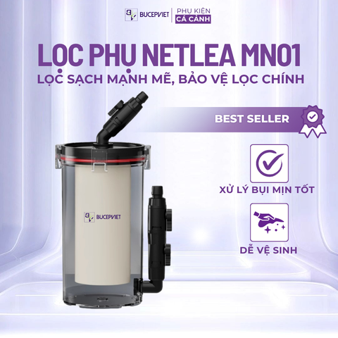 Lọc phụ Netlea cao cấp - Làm sạch cho bể cá cảnh, giữ bụi mịn tốt, dễ vệ sinh