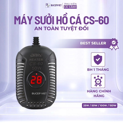 Máy sưởi bể cá CS60