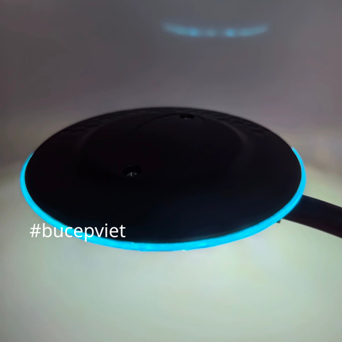 Đèn rọi kẹp UFO Mini hồ cá 5W USB - Điều chỉnh độ sáng, xoay 360 độ, chiếu sáng hồ cá mini cá cảnh
