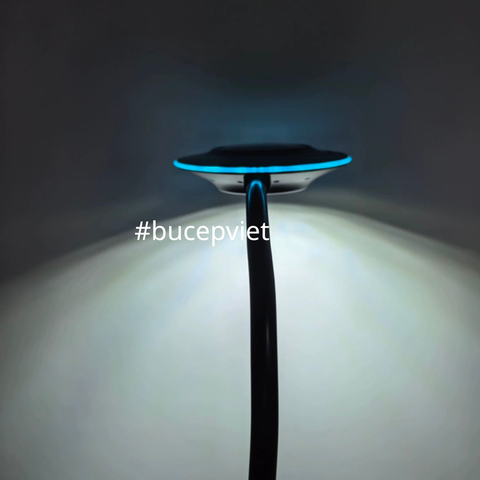 Đèn rọi kẹp UFO Mini hồ cá 5W USB - Điều chỉnh độ sáng, xoay 360 độ, chiếu sáng hồ cá mini cá cảnh
