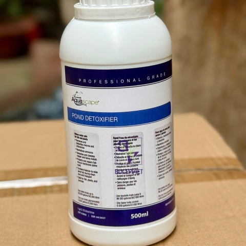 Pond Detox - Giảm Stress tức thì. Khử độc nước, NH3,NH4, Clo dư, Kim loại nặng, các chất độc cho hồ cá cảnh