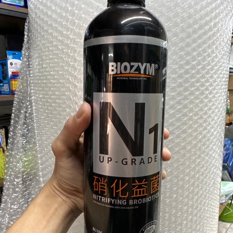 Vi sinh Biozym N1 Nitrifying Bacteria 500ml/1000ml - Hỗ trợ xử lý Amoniac, Nitrit, làm trong nước hồ cá thủy sinh, bể cá cảnh