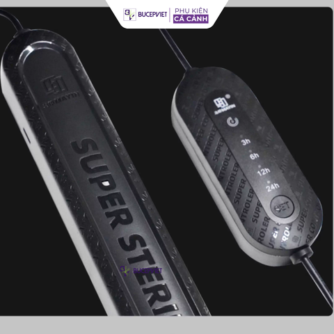 Đèn UV Diệt Khuẩn Mayin 7W – Cảm Biến Tự Tắt, Hẹn Giờ Tiện Lợi, Phù Hợp Bể Cá 2m Trở Xuống