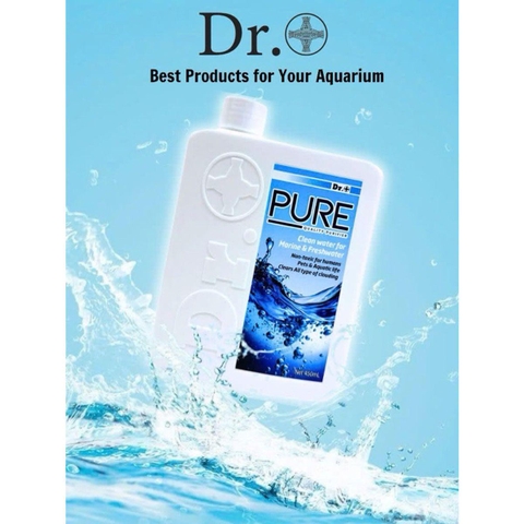 DR+ Pure Purifer Quality (450ml) - Làm trong nước siêu tốc, xử lí bụi mịn, bụi lơ lửng, tạp chất hữu cơ trong nước