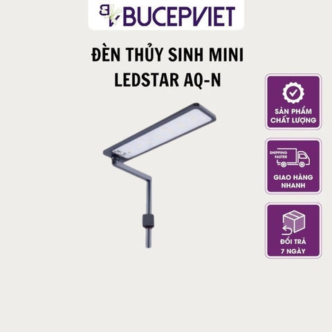 Đèn thuỷ sinh LEDSTAR AQ-N WRGB - Chuyên dụng cho bể thuỷ sinh mini, ánh sáng chân thực, giúp cây lên màu sắc nét
