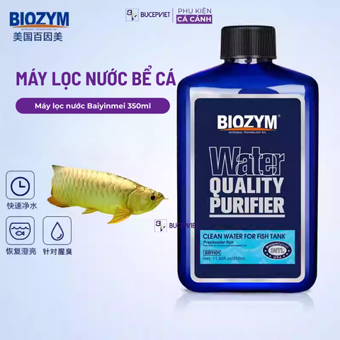 Biozym Water Quality Purifier làm trong nước chỉ sau 30 phút