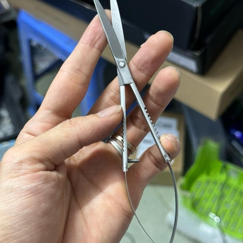 Kéo thủy sinh lò xo kiểu ADA , kéo trợ lực thuỷ sinh, kéo tỉa bấm lò xo