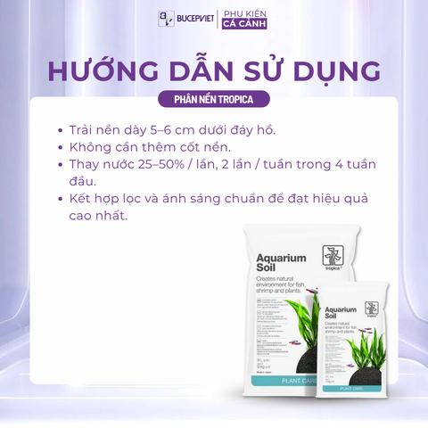 Phân nền TROPICA – Aquarium Soil 9L