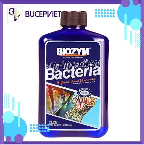 Vi sinh sống Biozym Nitrifying Bacteria cao cấp cho nước ngọt và nước mặn