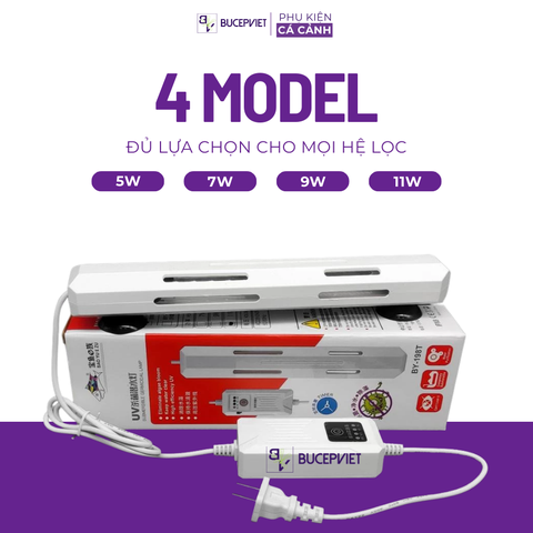 Đèn UV Baoyu BY-198T tích hợp tính năng hẹn giờ