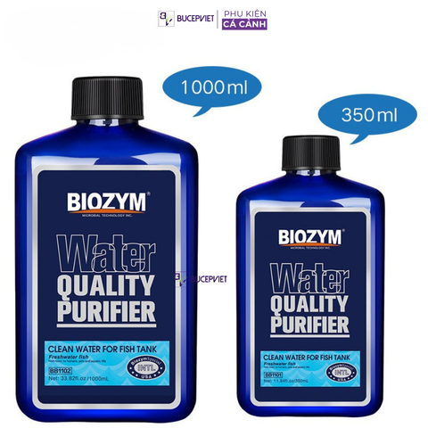 Biozym Water Quality Purifier làm trong nước chỉ sau 30 phút