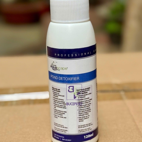 Pond Detox - Giảm Stress tức thì. Khử độc nước, NH3,NH4, Clo dư, Kim loại nặng, các chất độc cho hồ cá cảnh