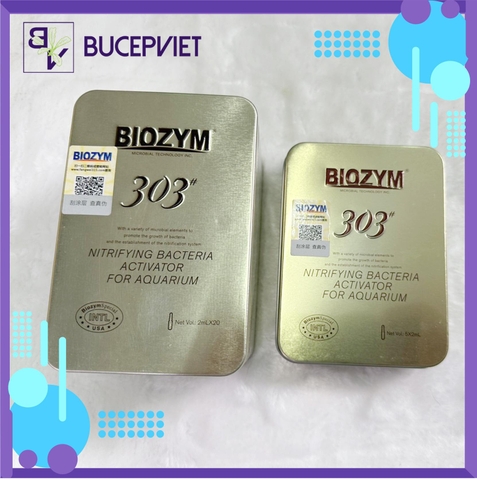Hộp 5 ống 303 - Vi sinh sống cho bể cá, bể thuỷ sinh